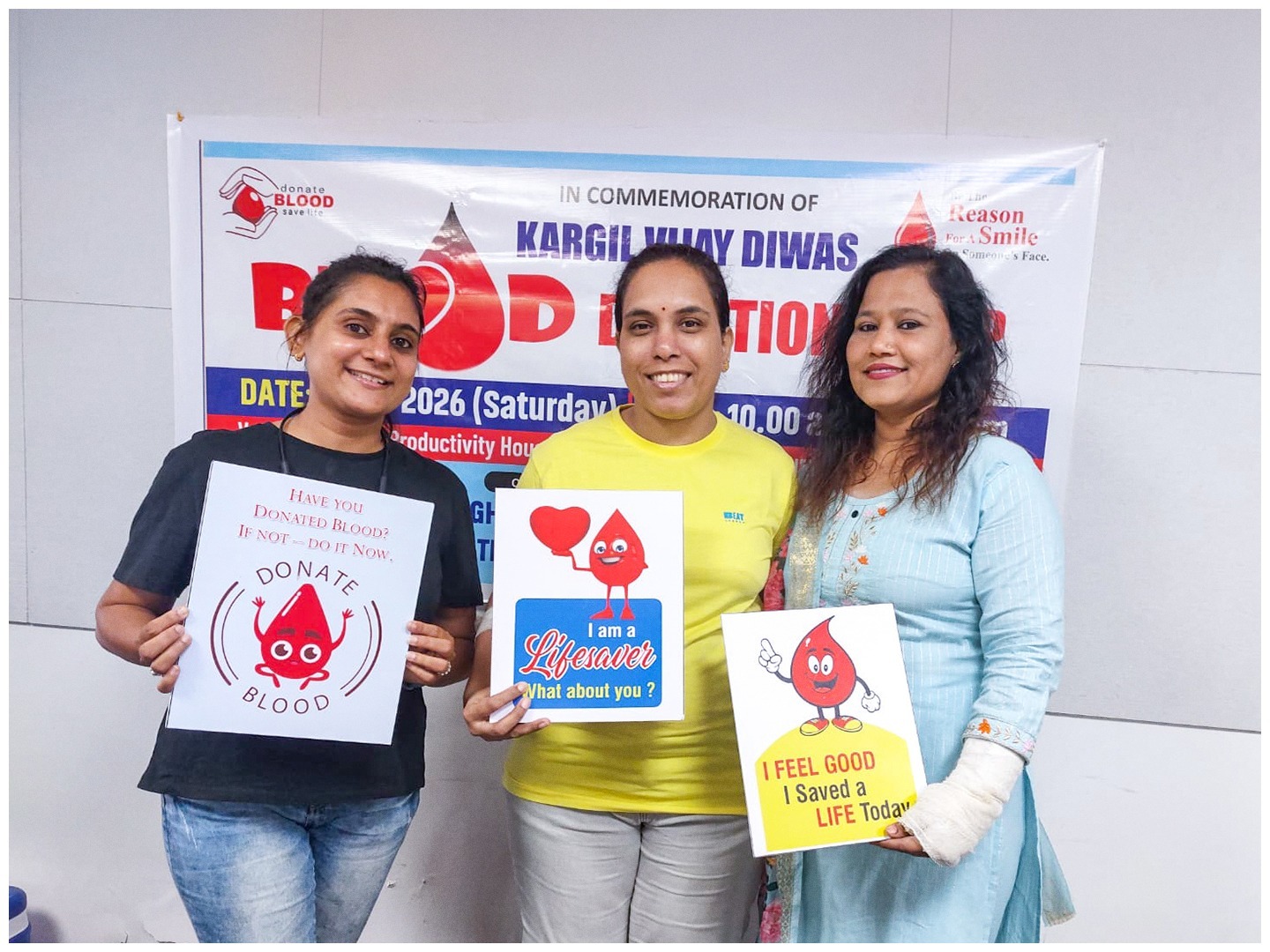 バドダラ・サイトオフィスにて献血キャンプが開催されました